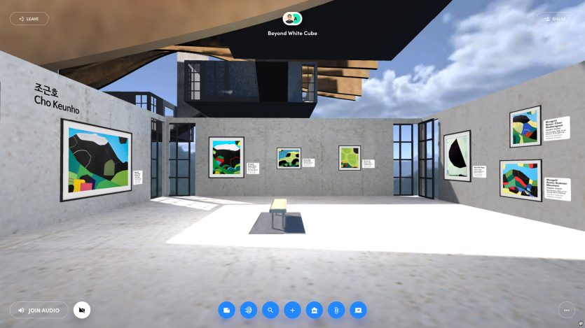 Beyond White Cube, Special Metaverse Exhibition Art:Gwangju:21 X Studio Mbus703