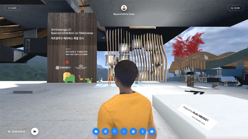 Beyond White Cube, Special Metaverse Exhibition Art:Gwangju:21 X Studio Mbus703
