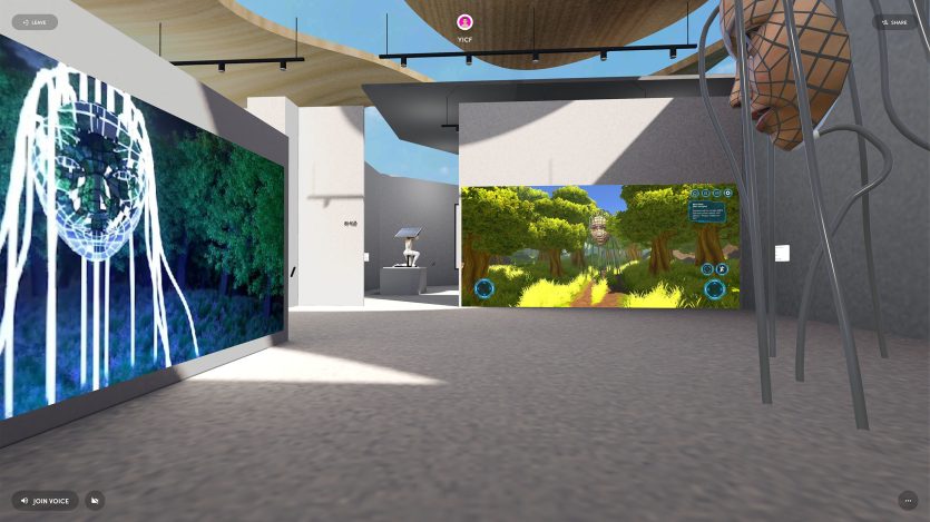 "Media Portrait : Me and another me" Metaverse Exhibition