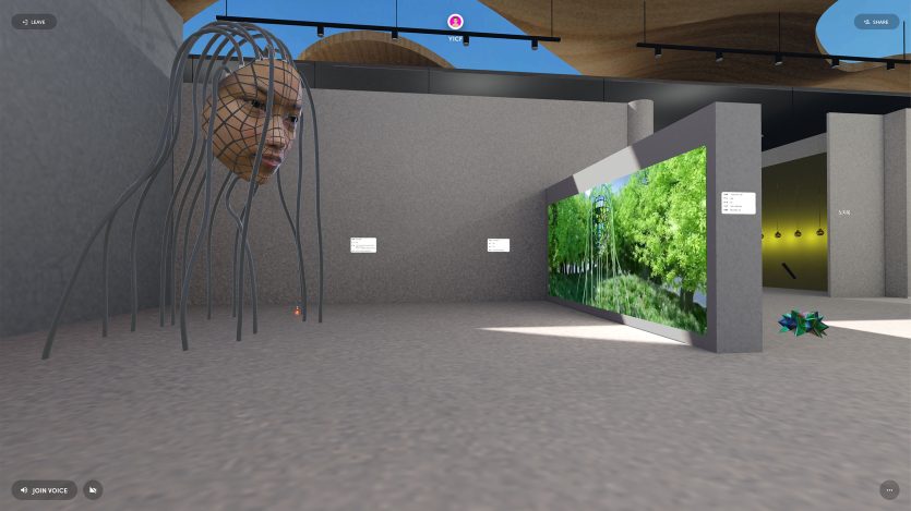 "Media Portrait : Me and another me" Metaverse Exhibition