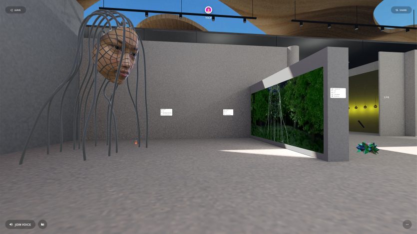 "Media Portrait : Me and another me" Metaverse Exhibition