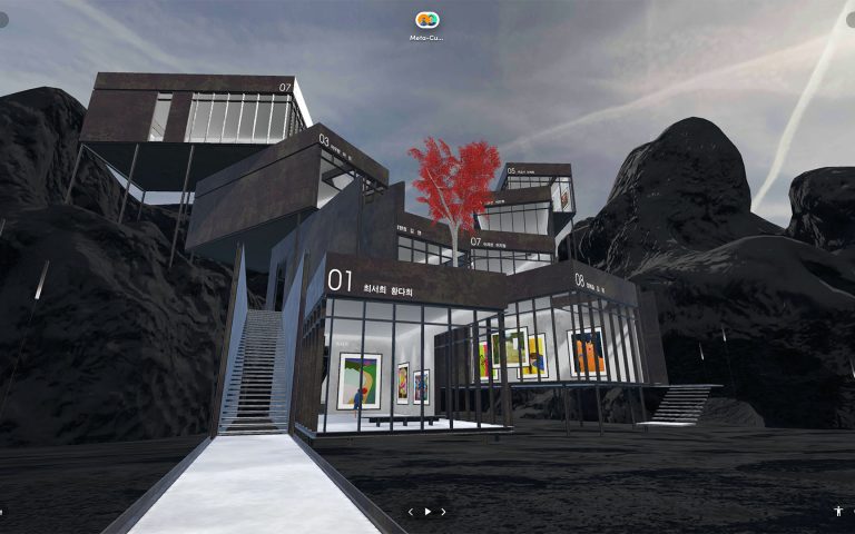 META-CUBE, Special Exhibition on Metaverse - Korea Art Show X Studion Mbus703