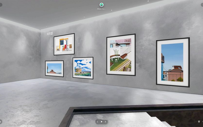 META-CUBE, Special Exhibition on Metaverse - Korea Art Show X Studion Mbus703