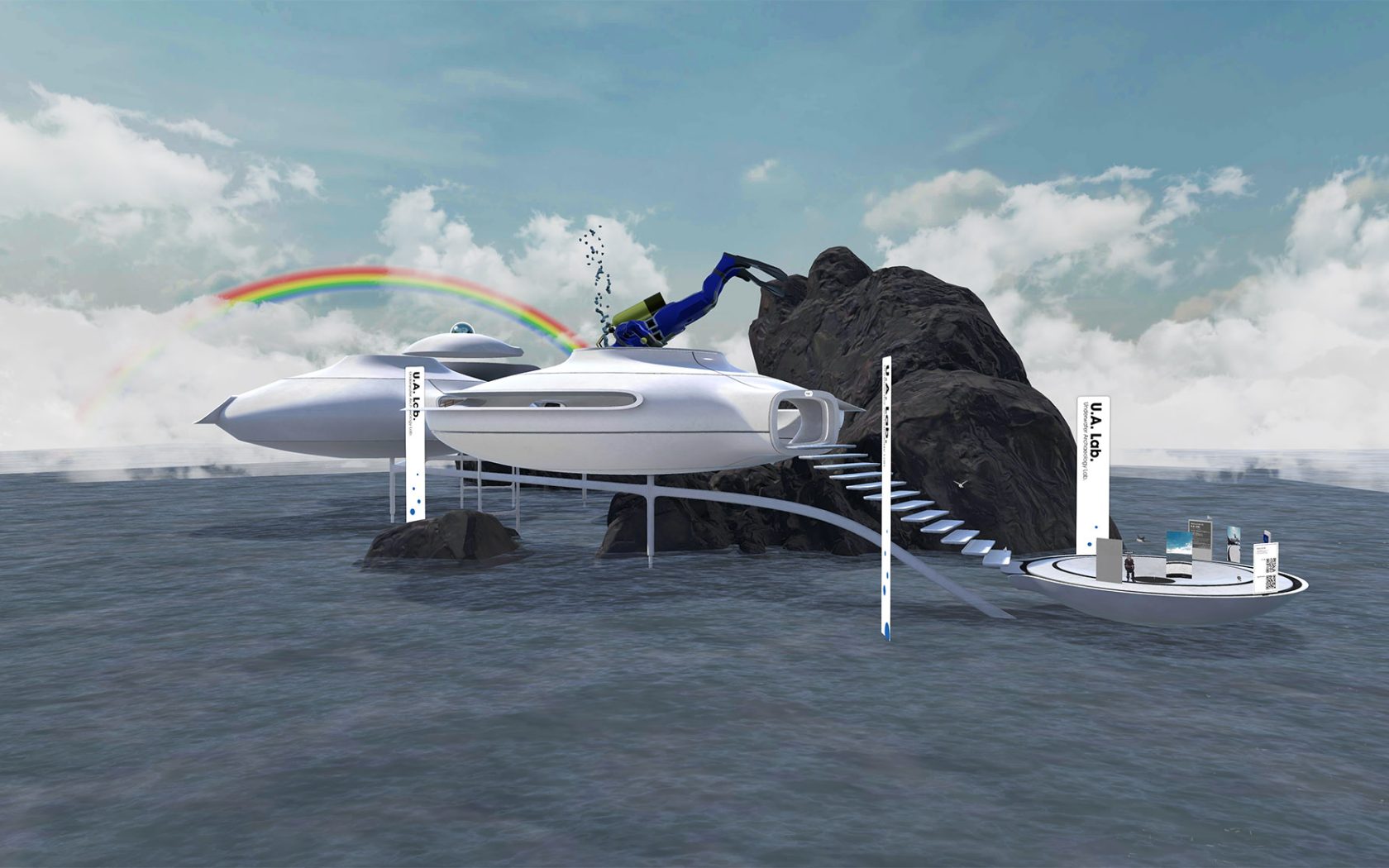 Legend of Meta-1004 island