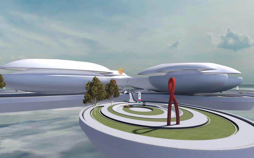 Meta Campus of Korea Tech, Creation by Studio MBUS703 on Spatial Metaverse Platform