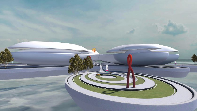 Meta Campus of Korea Tech, Creation by Studio MBUS703 on Spatial Metaverse Platform