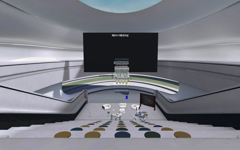 Meta Campus of Korea Tech, Creation by Studio MBUS703 on Spatial Metaverse Platform