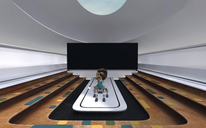 Meta Campus of Korea Tech, Creation by Studio MBUS703 on Spatial Metaverse Platform