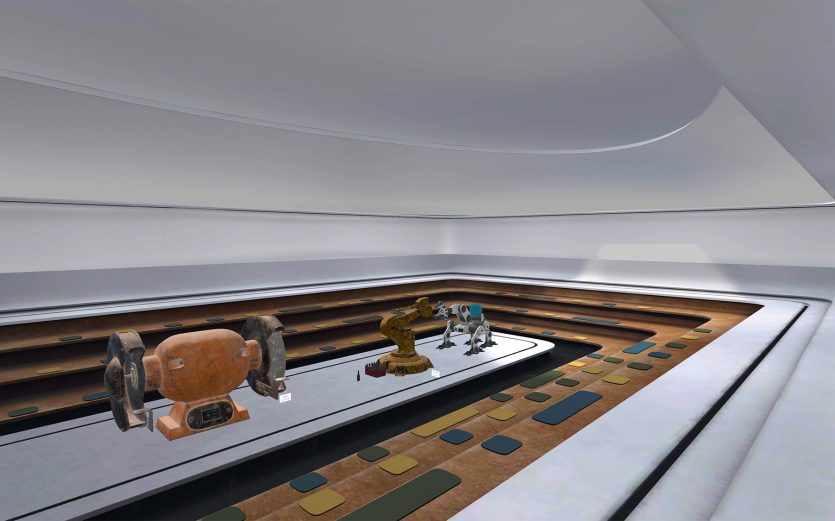 Meta Campus of Korea Tech, Creation by Studio MBUS703 on Spatial Metaverse Platform