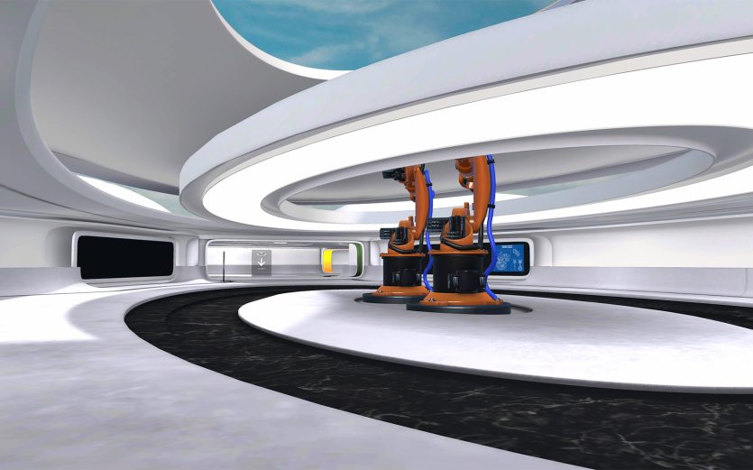 Meta Campus of Korea Tech, Creation by Studio MBUS703 on Spatial Metaverse Platform