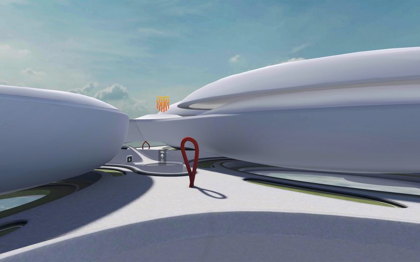 Meta Campus of Korea Tech, Creation by Studio MBUS703 on Spatial Metaverse Platform