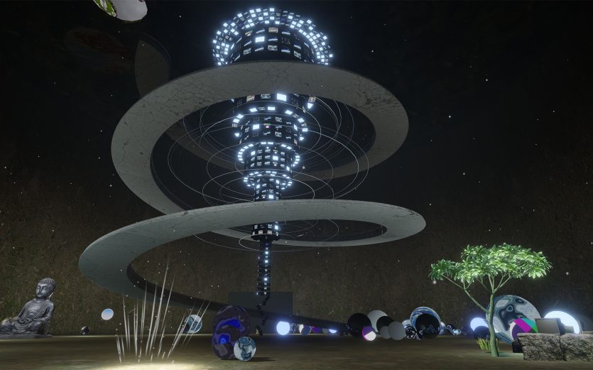 Meta Time Capsule, 2023, Creation by Studio MBUS703, With Spatial Creator Toolkit Powered by Unity, Spatial Metaverse Platform