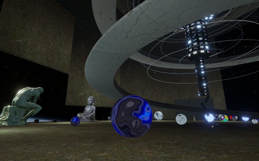 Meta Time Capsule, 2023, Creation by Studio MBUS703, With Spatial Creator Toolkit Powered by Unity, Spatial Metaverse Platform
