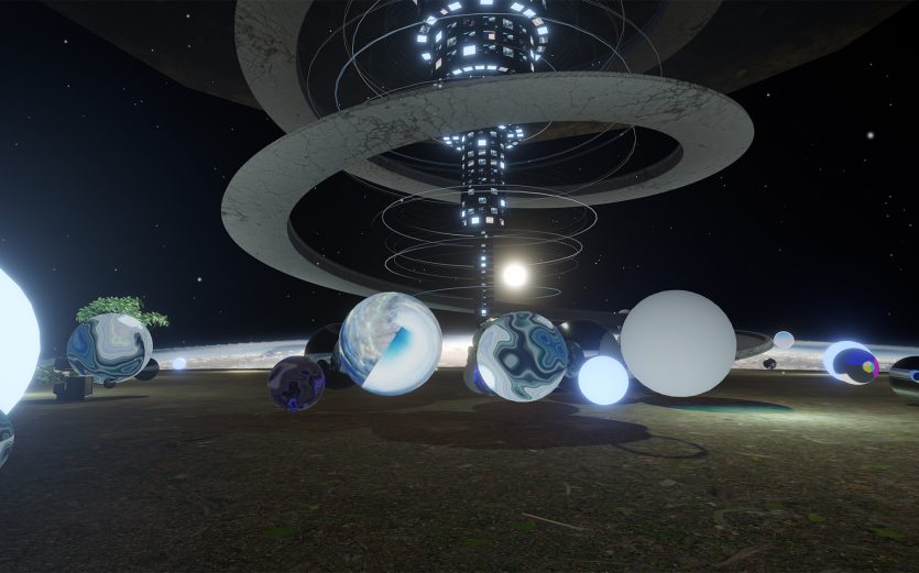 Meta Time Capsule, 2023, Creation by Studio MBUS703, With Spatial Creator Toolkit Powered by Unity, Spatial Metaverse Platform