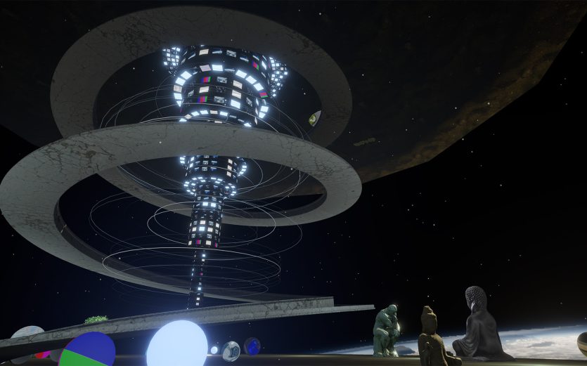 Meta Time Capsule, 2023, Creation by Studio MBUS703, With Spatial Creator Toolkit Powered by Unity, Spatial Metaverse Platform