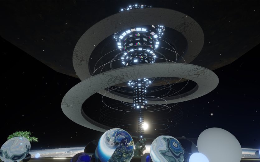 Meta Time Capsule, 2023, Creation by Studio MBUS703, With Spatial Creator Toolkit Powered by Unity, Spatial Metaverse Platform