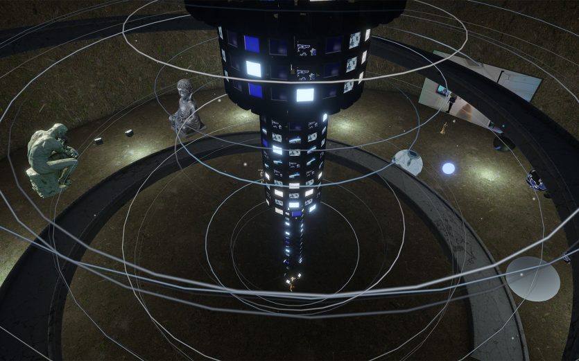 Meta Time Capsule, 2023, Creation by Studio MBUS703, With Spatial Creator Toolkit Powered by Unity, Spatial Metaverse Platform