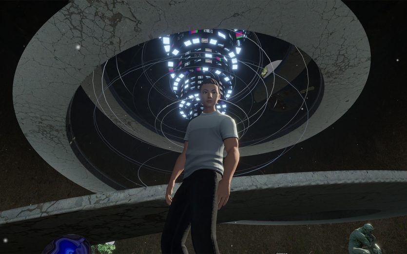 Meta Time Capsule, 2023, Creation by Studio MBUS703, With Spatial Creator Toolkit Powered by Unity, Spatial Metaverse Platform