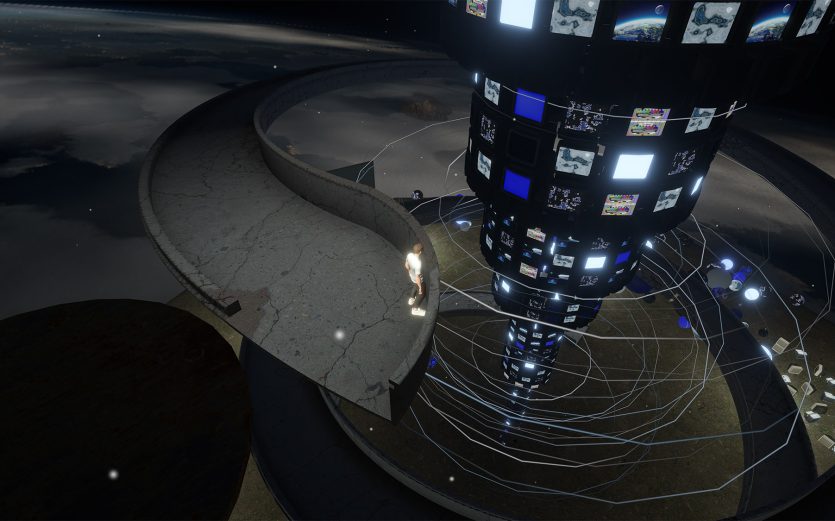 Meta Time Capsule, 2023, Creation by Studio MBUS703, With Spatial Creator Toolkit Powered by Unity, Spatial Metaverse Platform