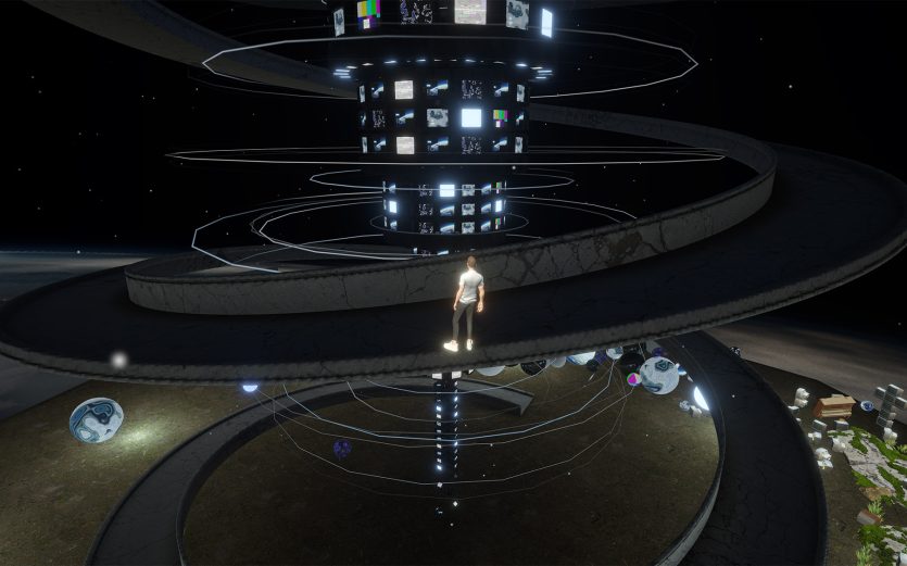 Meta Time Capsule, 2023, Creation by Studio MBUS703, With Spatial Creator Toolkit Powered by Unity, Spatial Metaverse Platform