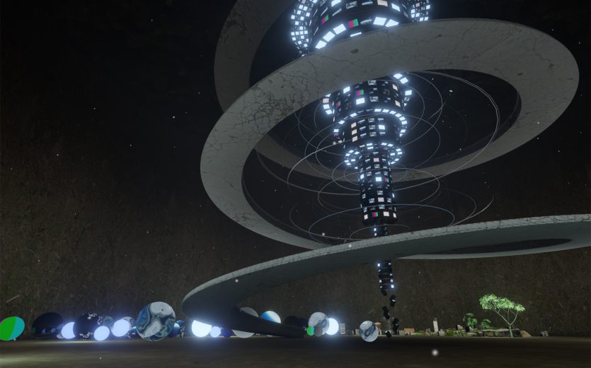 Meta Time Capsule, 2023, Creation by Studio MBUS703, With Spatial Creator Toolkit Powered by Unity, Spatial Metaverse Platform