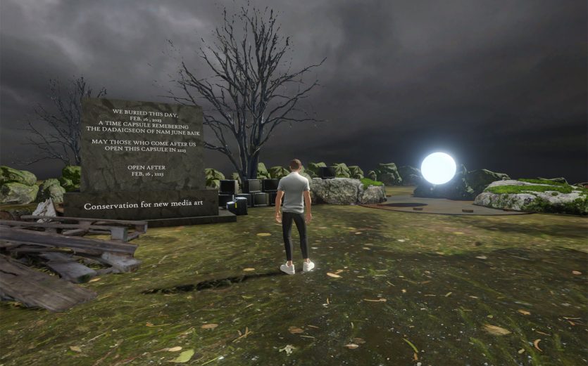 Meta Time Capsule, 2023, Creation by Studio MBUS703, With Spatial Creator Toolkit Powered by Unity, Spatial Metaverse Platform